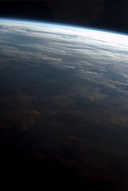Es difícil capturar nubes rosas al atardecer. Fotos: @astro_reid