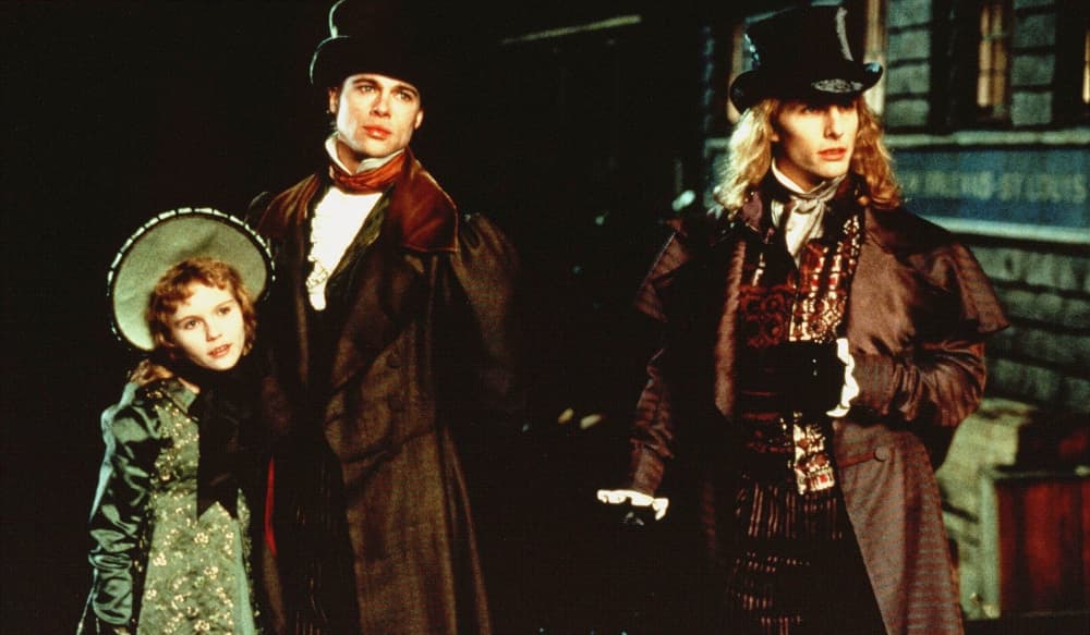 Kirsten Dunst, Brad Pitt y Tom Cruise en 'Entrevista con el vampiro'