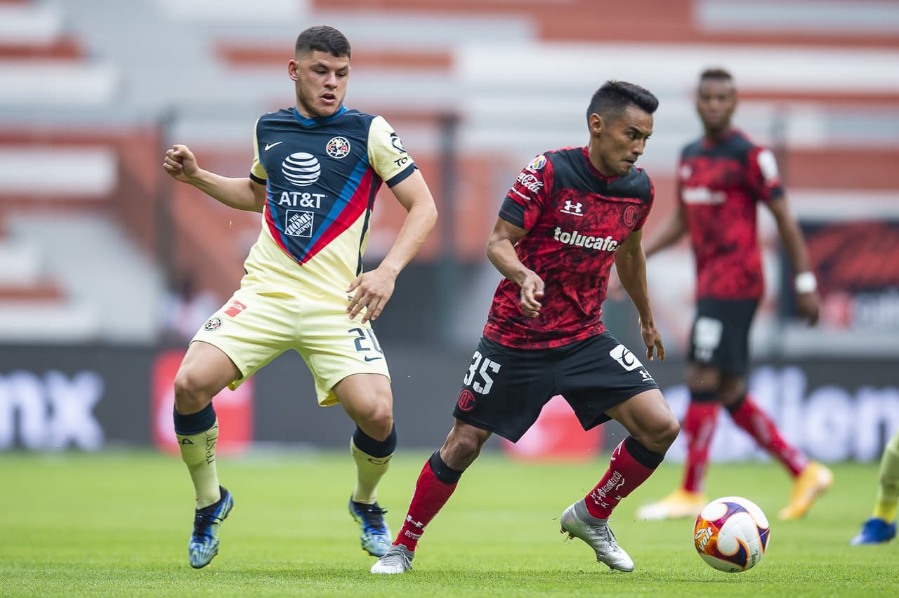 Toluca se impone con autoridad a un América que cometió errores defensivos que fueron aprovechados por el cuadro local.