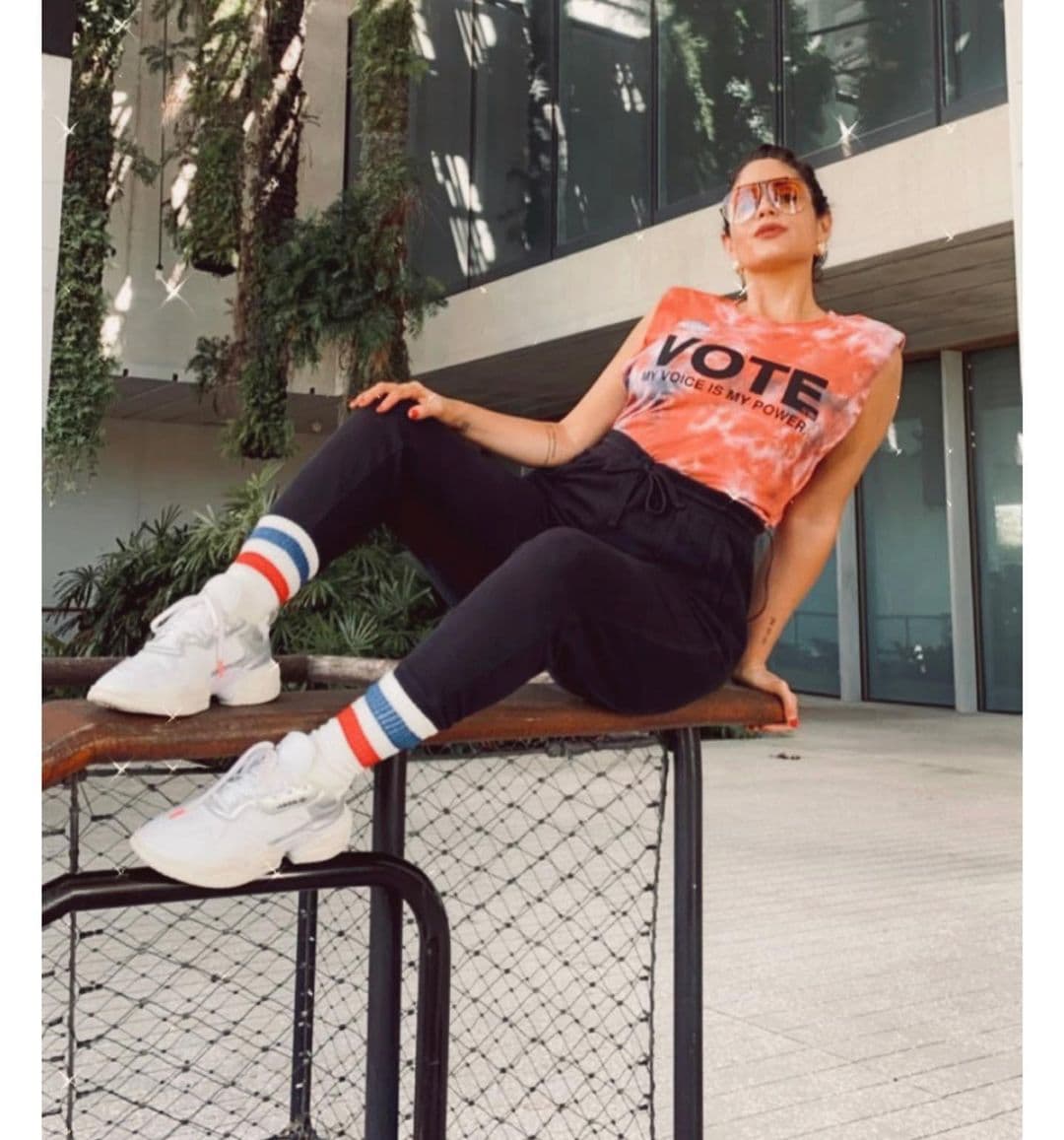 Astrid Rivera dio muestra de su participación en las elecciones, y también nos confesó que no le son ajenos estos procesos, pues su padre fue alcalde en Puerto Rico.