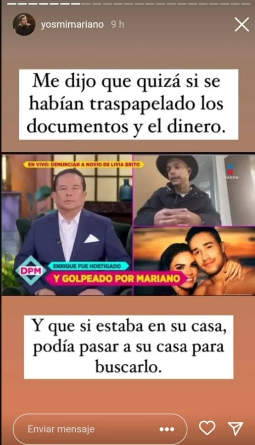 "Mis abogados
<b> están trabajando en el tema legal</b>", dijo Martínez, según citó el diario El Universal este viernes 8 de julio.
<br>