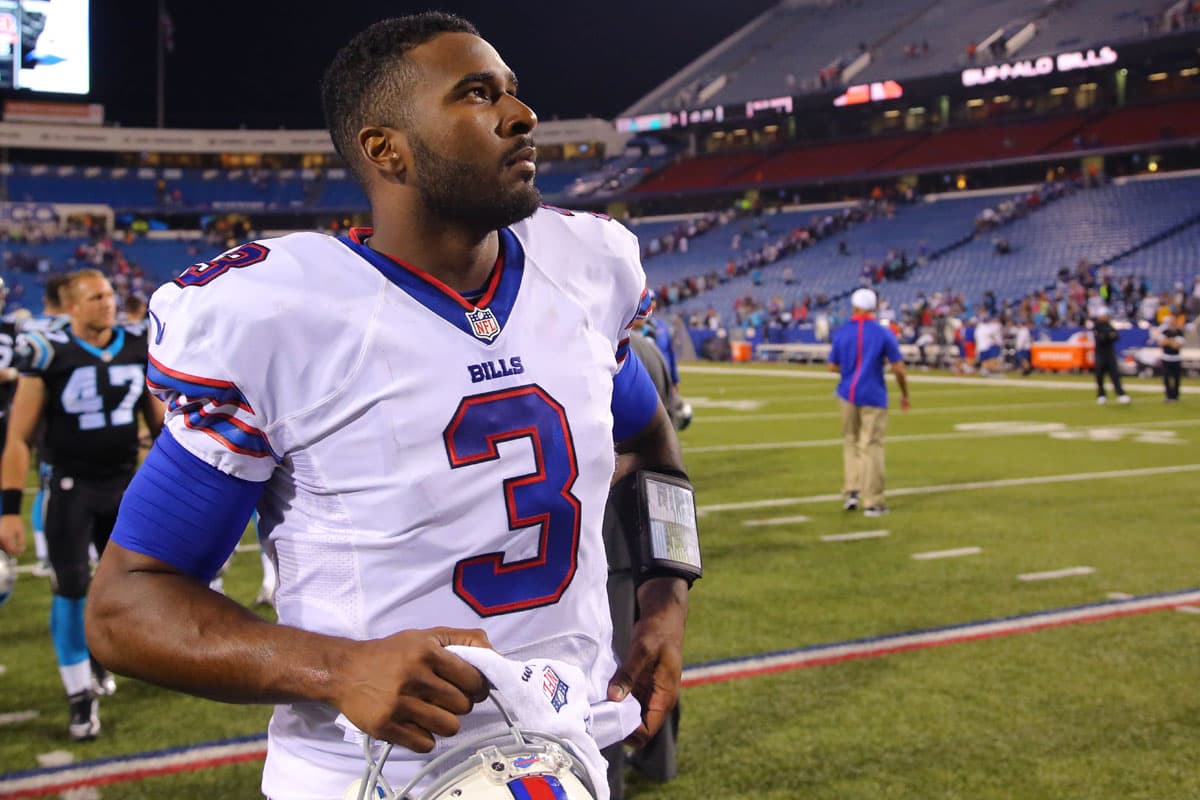EJ Manuel reconoce que su futuro en los Buffalo Bills está en duda