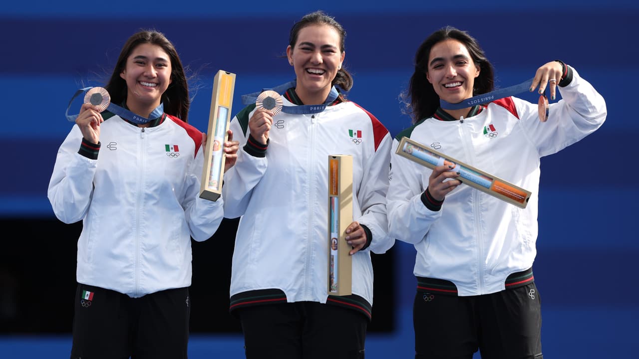 Medallistas olímpicas.