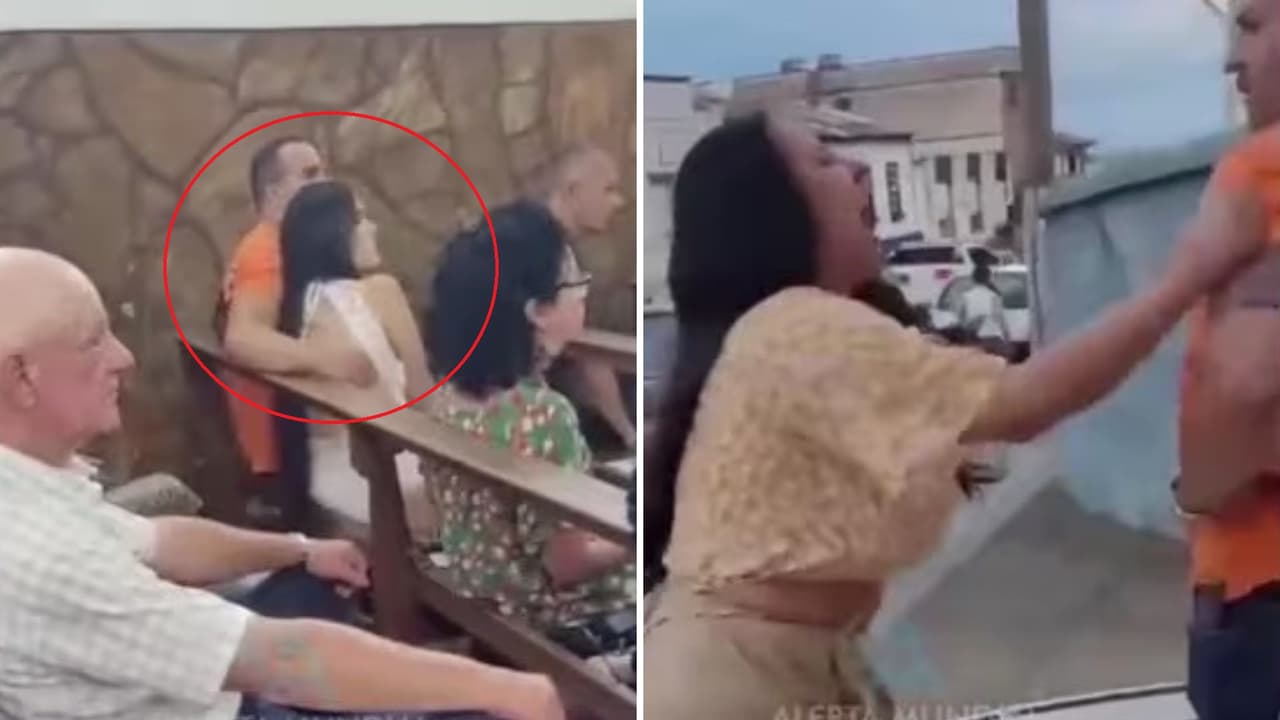 Mujer encuentra a su esposo con su amante en la iglesia y las cosas no acaban bien: “Debió esperar a que terminara la misa”