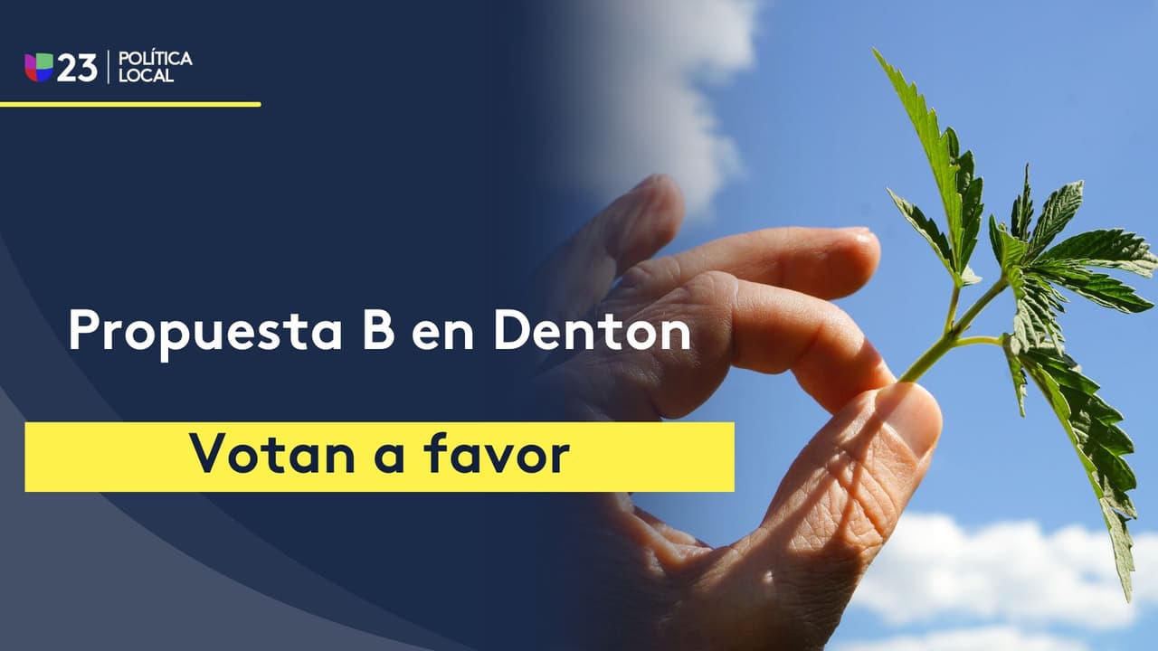 Denton vota por eliminar arrestos y citaciones por posesión de marihuana en pequeñas dosis