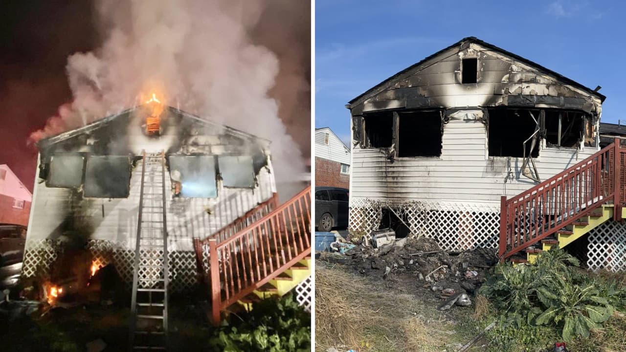 Al menos una docena de personas fueron desplazadas por las llamas en medio de la celebración de Thanksgiving en Montgomery.