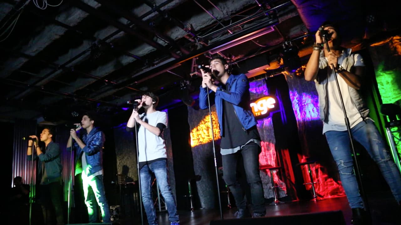 Lleno total de CNCO en el Uforia Lounge Houston