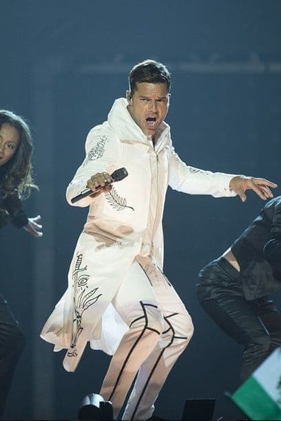 El 'Astro Boricua' se pone al 100 cada que sube al escenario, por eso no para de mostrar sus mejores fotos en el show.