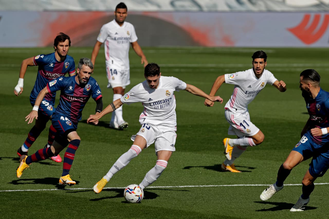 Real Madrid goleó al Huesca en La Liga | Hazard, Benzema y Valverde marcaron las dianas madrileñas en el Alfredo Di Stefano para terminar 4-1.