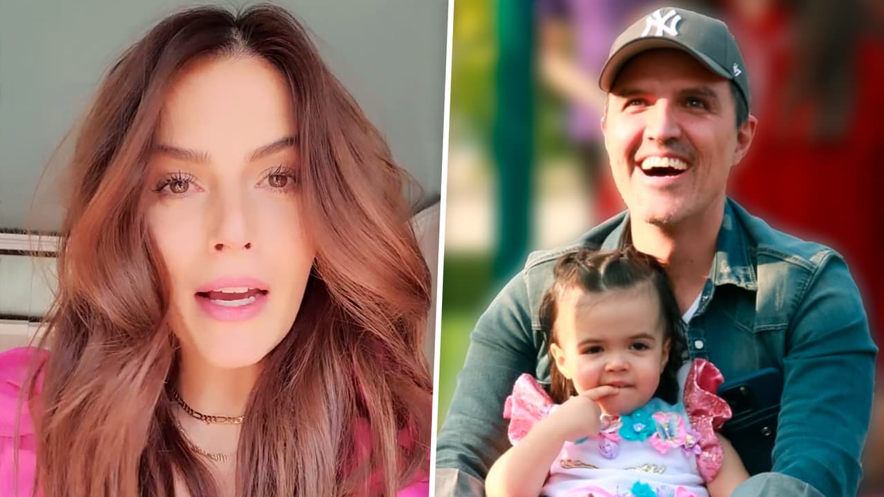“Eres malo”: Claudia Álvarez ‘regaña’ a su esposo tras exhibir cómo terminó su hija en el columpio