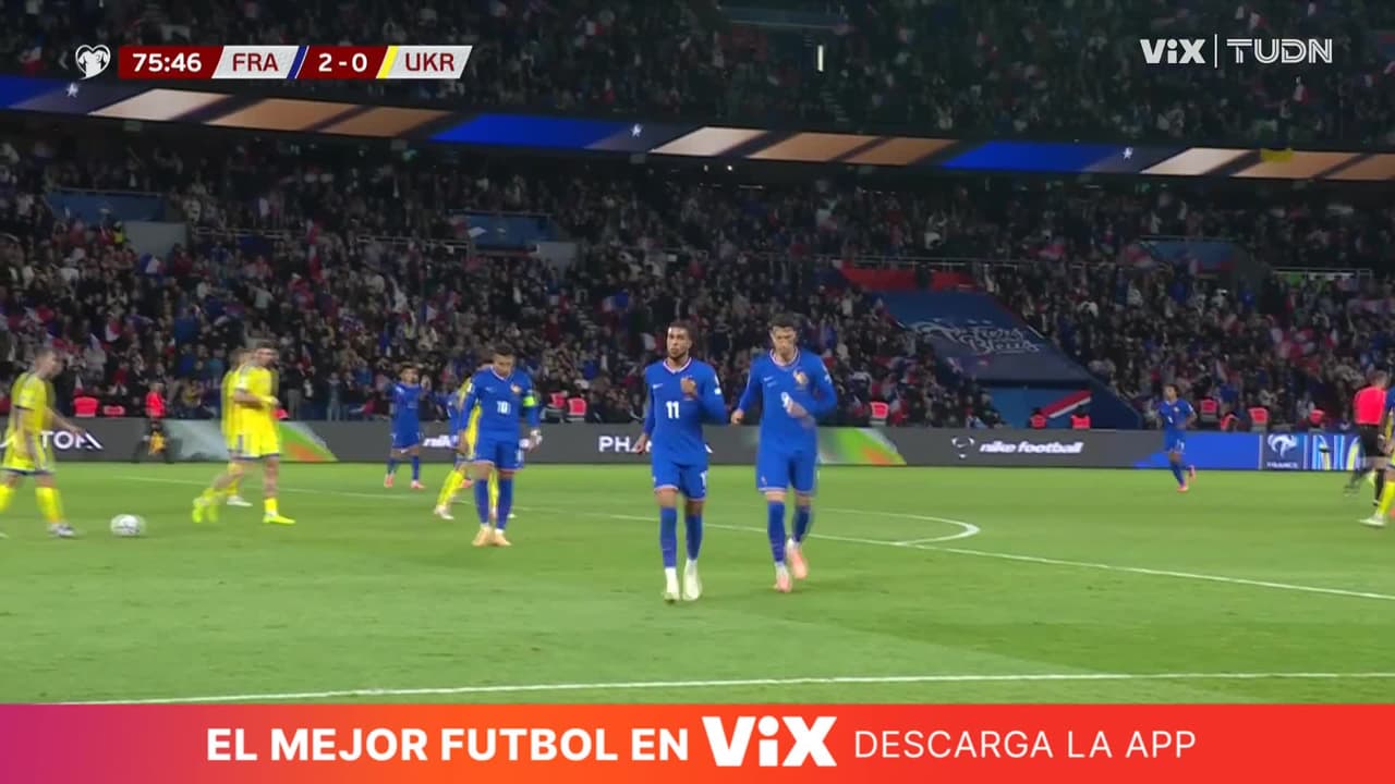 ¡FRANCIA ESTÁ EN EL MUNDIAL! Olise hace explotar el Parque de los Príncipes con su gol