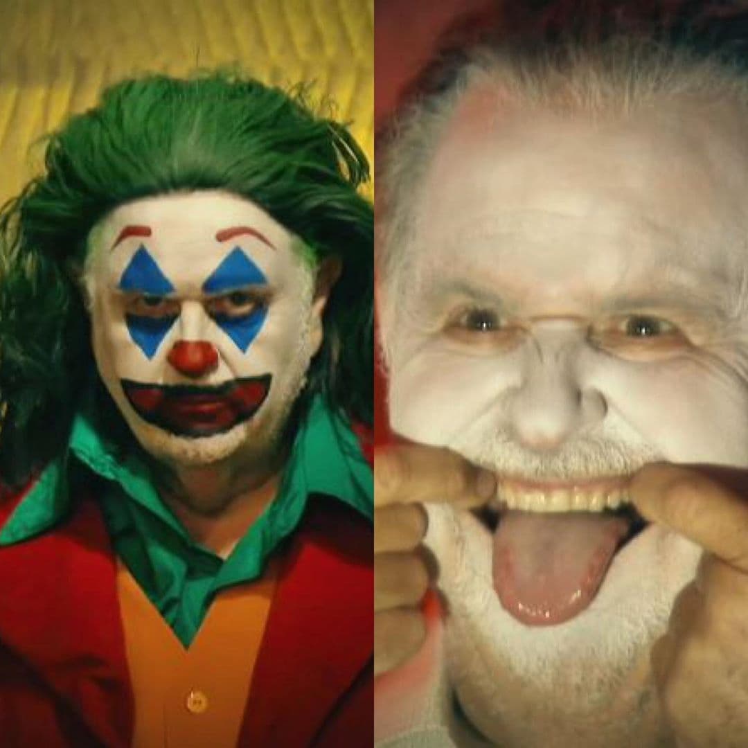 Mientras que Raúl de Molina se caracterizó como el villano del momento: Joker.
