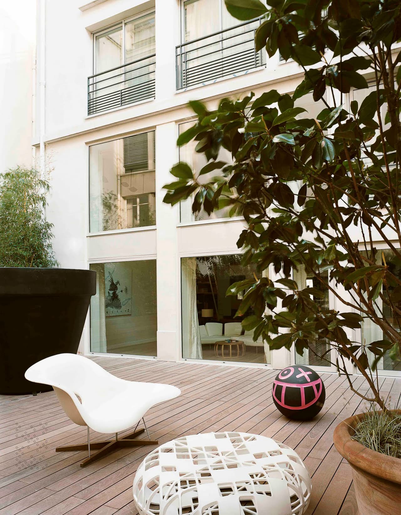 Cuenta con una terraza privada.