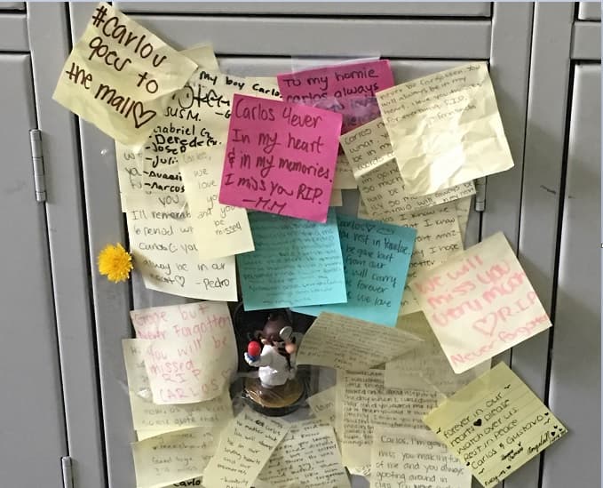 Luto en la escuela por la extraña muerte de Carlos y Gustavo en el río Los Ángeles