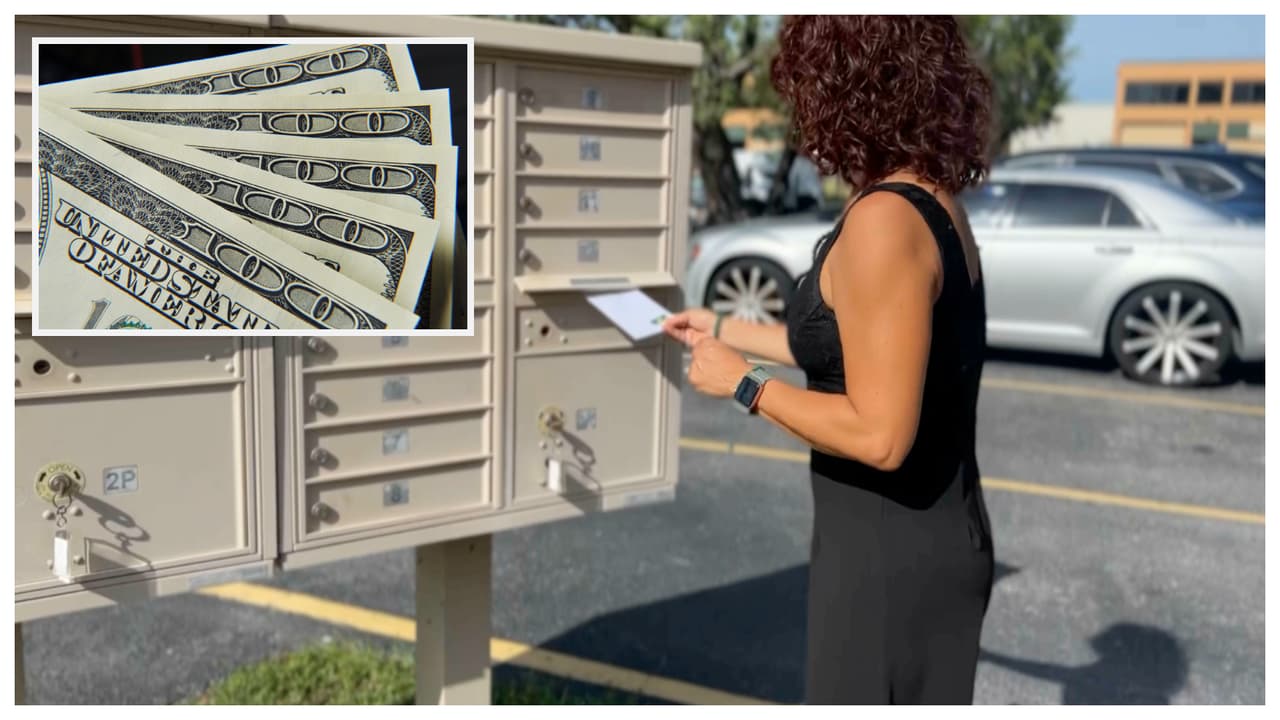 Cuidado si envías un cheque por correo, pueden robártelo y cobrarlo con otro nombre