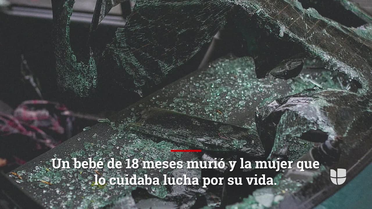 Buscan al responsable del choque en el que murió bebé de 18 meses en Los Ángeles