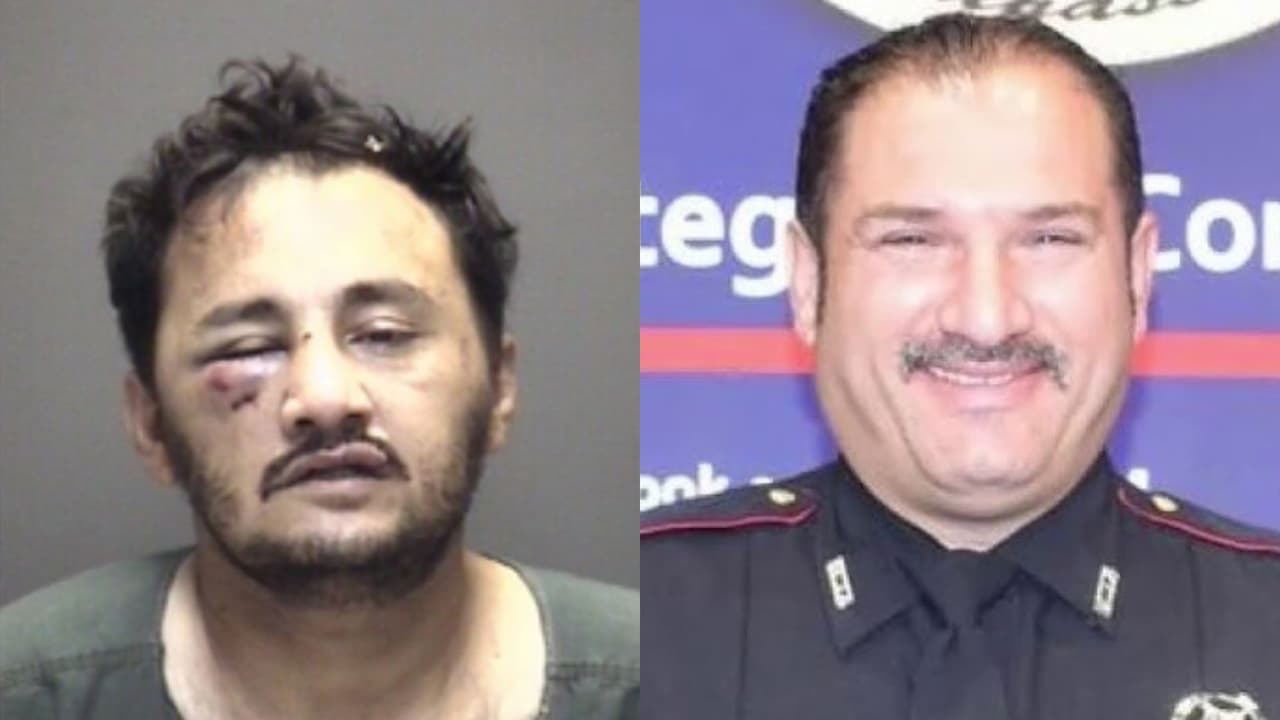 Este hombre, de 40 años, está acusado de asesinar a un oficial del precinto 4 del condado Harris