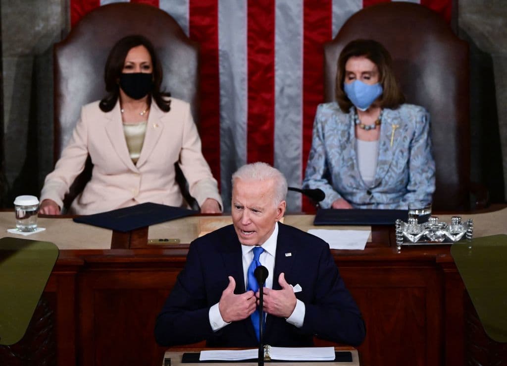 Reforma migratoria, impositiva, policial, control de armas: la compleja lista de pedidos que hizo Biden al Congreso