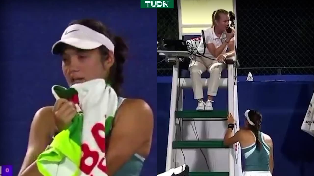 ¡Terrible! Emma Raducanu descubre acosador en pleno partido