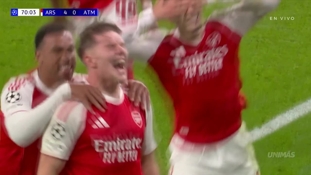 ¡Doblete de Gyökeres! Arsenal está humillando al Atlético de Madrid