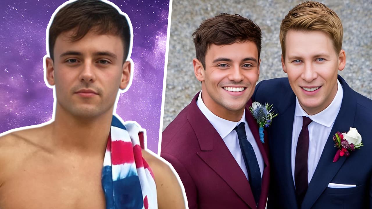 Tom Daley, el atleta que se volvió famoso tejiendo, triunfó en París 2024 por su esposo