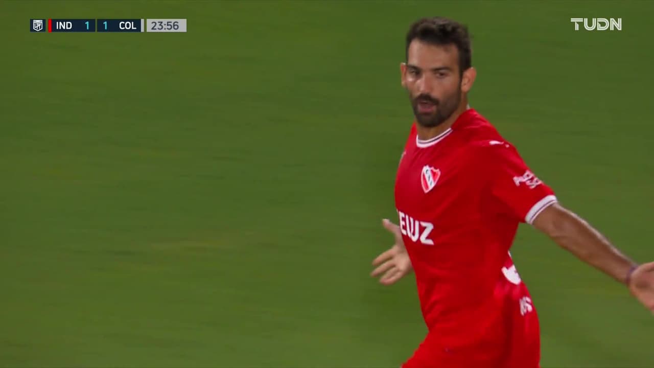 ¡Despertaron los Diablos! Cauteruccio empata para Independiente 1-1