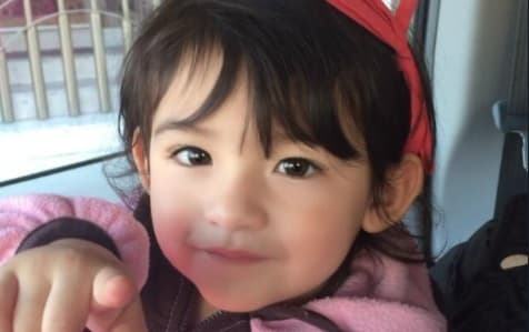 Víctoria, de 5 años, es un verdadero encanto...