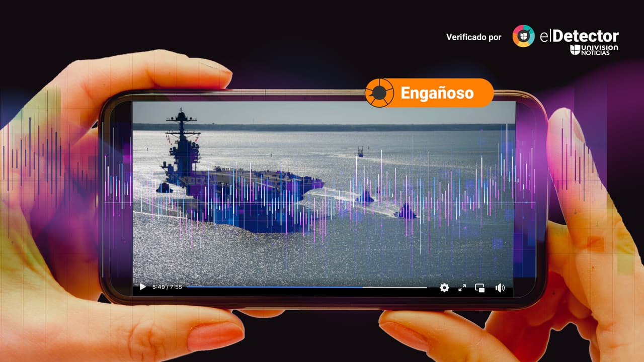 Es engañoso decir que China ha movilizado a su Armada por el conflicto en Gaza, como afirma ese video viral