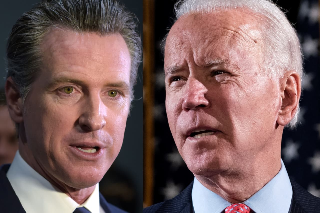 "Se trata de decencia": Newsom contrasta a Biden con Trump al respaldarlo para la presidencia