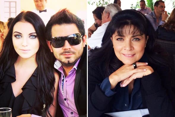 La novia de José Eduardo Derbez es súper fan de Victoria Ruffo