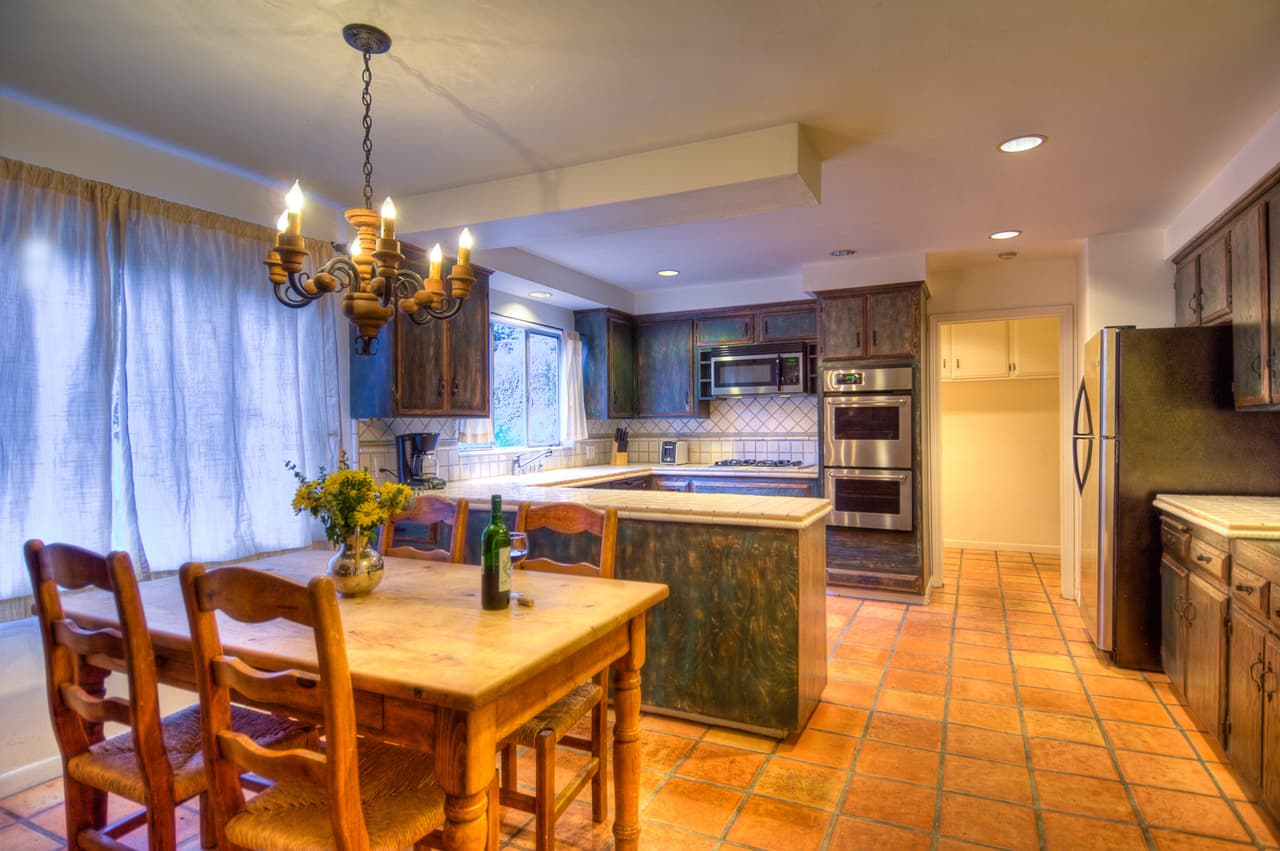 El rancho tiene un impecable estilo californiano, digno de una vivienda de la talla de la actriz.