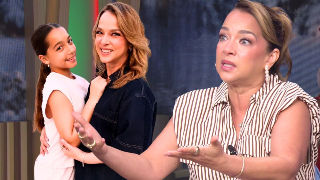 Adamari López pide consejos para no querer controlar a Alaïa y al papá