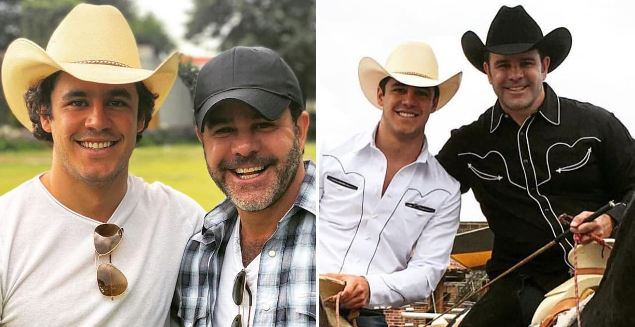 Eduardo Capetillo admite que a veces hay "gritos y sombrerazos" con su hijo mayor