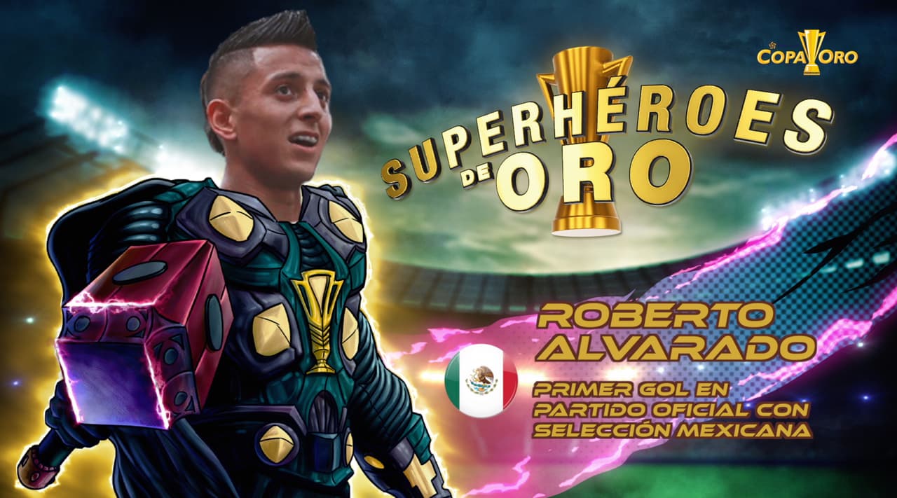 Superhéroes de Oro: Alvarado puso al frente al Tri ante una difícil Canadá