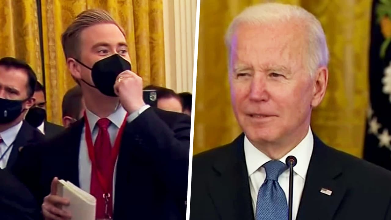 Joe Biden en polémica por insultar a un reportero sin contar con que su micrófono seguía encendido