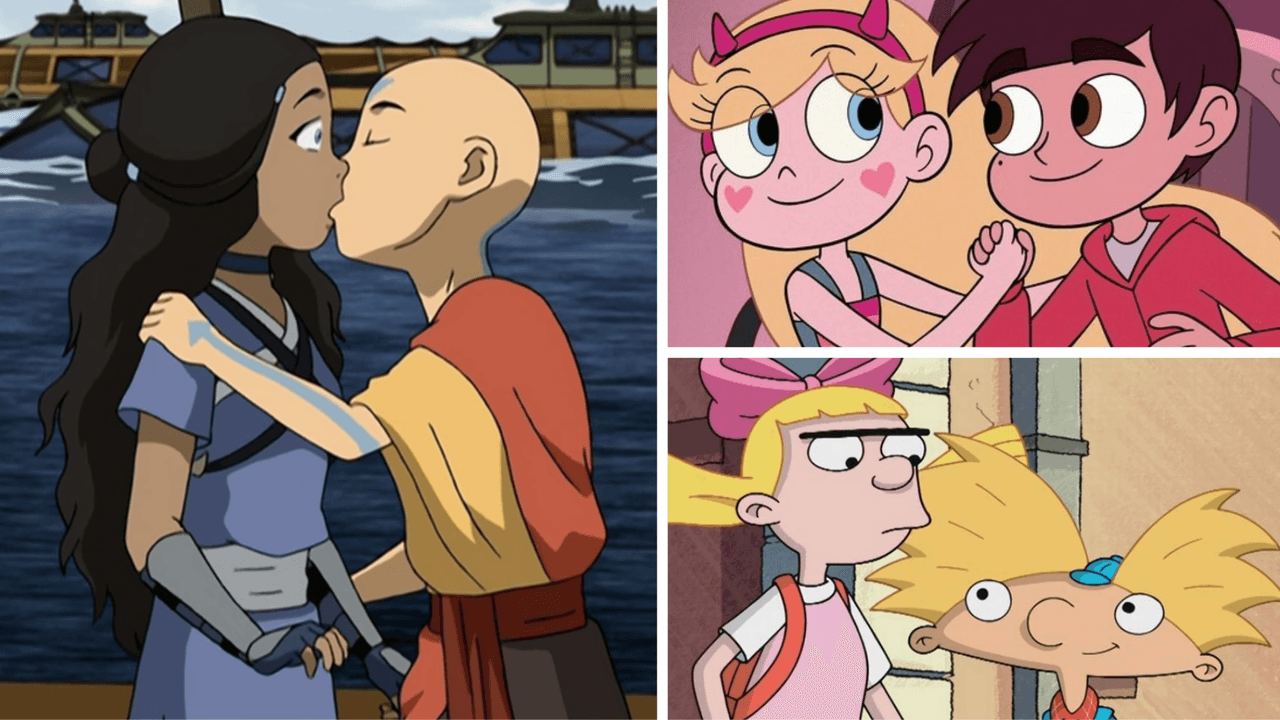 8 mejores (y más románticos) besos de las caricaturas: Helga y Arnold se llevan el premio