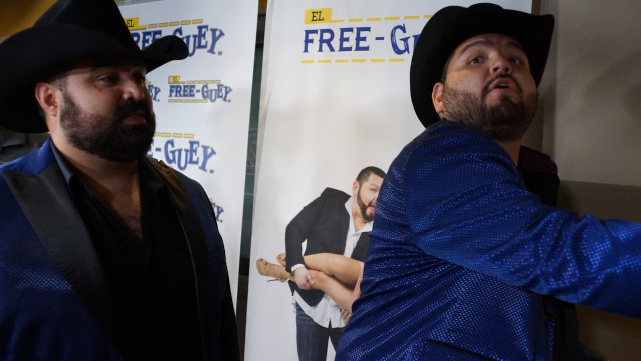 Los tres locutores se la pasaron 🎶 "fine, fine, fine, very good, very good, very good, very, very, very, very good" 🎶 con Los Rieleros de Norte.