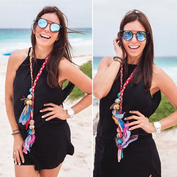 En las instantáneas que compartió en Instagram no dejó de mostrarse feliz y hasta publicó mensajes positivos: "Si hay algo que te molesta mucho, quítale el poder más grande que tiene... ¡tu atención! Que tengas un día repleto de alegrías".