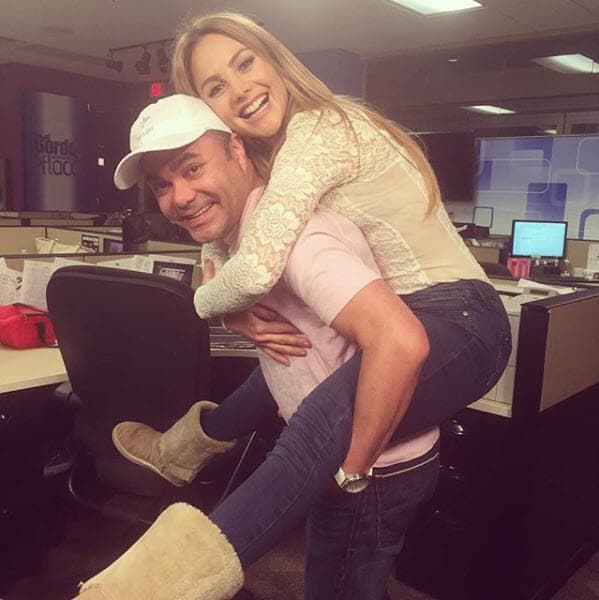 Con nuestro reportero Oscar Petit tenía una relación muy divertida.