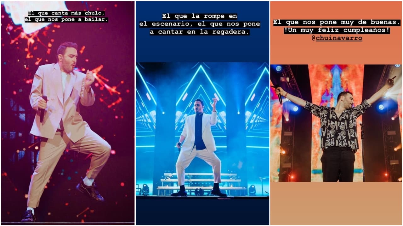 La cuenta oficial de 
<b>Reik</b> en Instagram también felicitó al artista mexicano: "El que canta más chulo, el que nos pone a bailar, el que la rompe en el escenario, el que nos pone a cantar en la regadera, el que nos pone muy de buenas. ¡Un muy feliz cumpleaños Jesús Navarro!", se lee en la publicación.
<br>