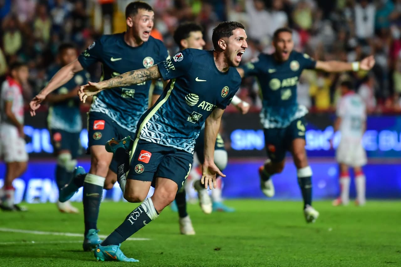 Con gol de último minuto el América se impuso a Necaxa y se metió a zona de Repechaje.