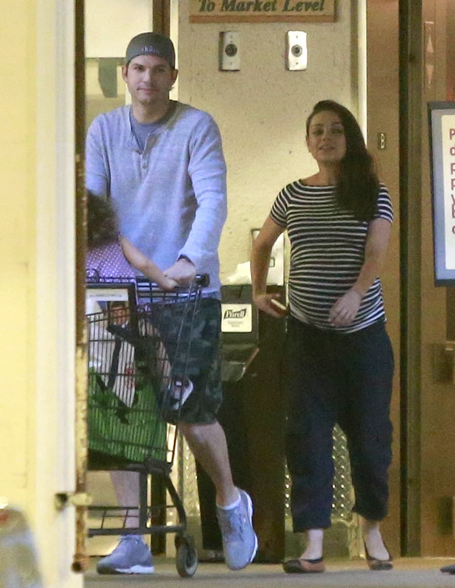 A la actriz ya le falta poco para dar a luz a su segundo hijo.