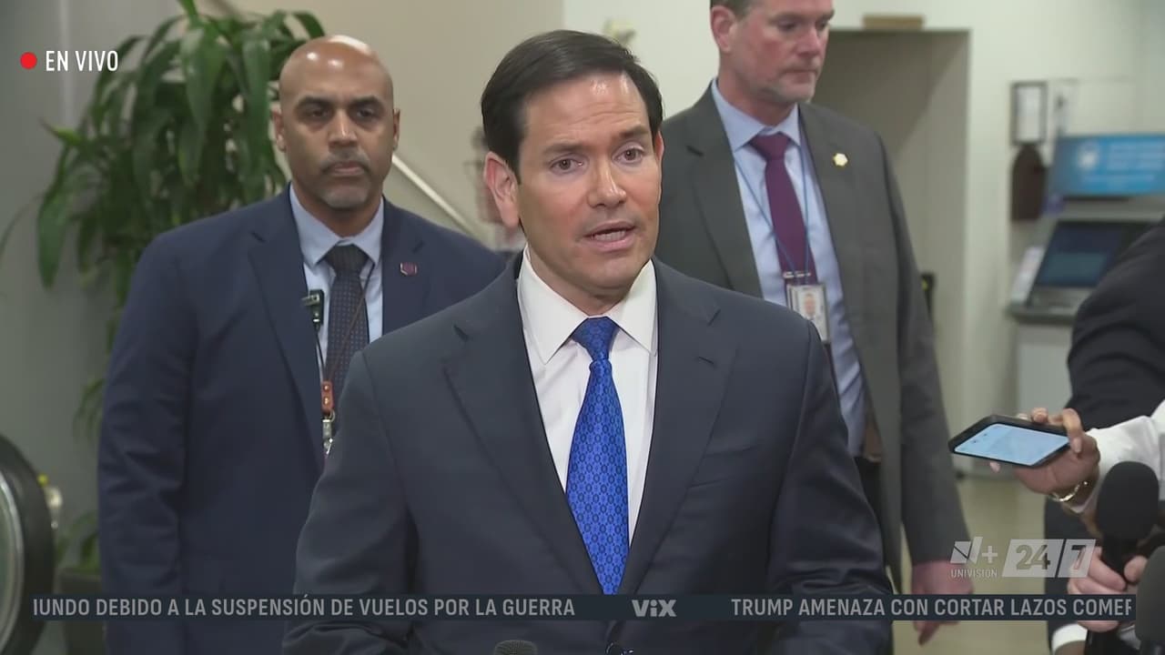 "Necesitamos saber dónde están": Marco Rubio manda mensaje a estadounidenses en Medio Oriente