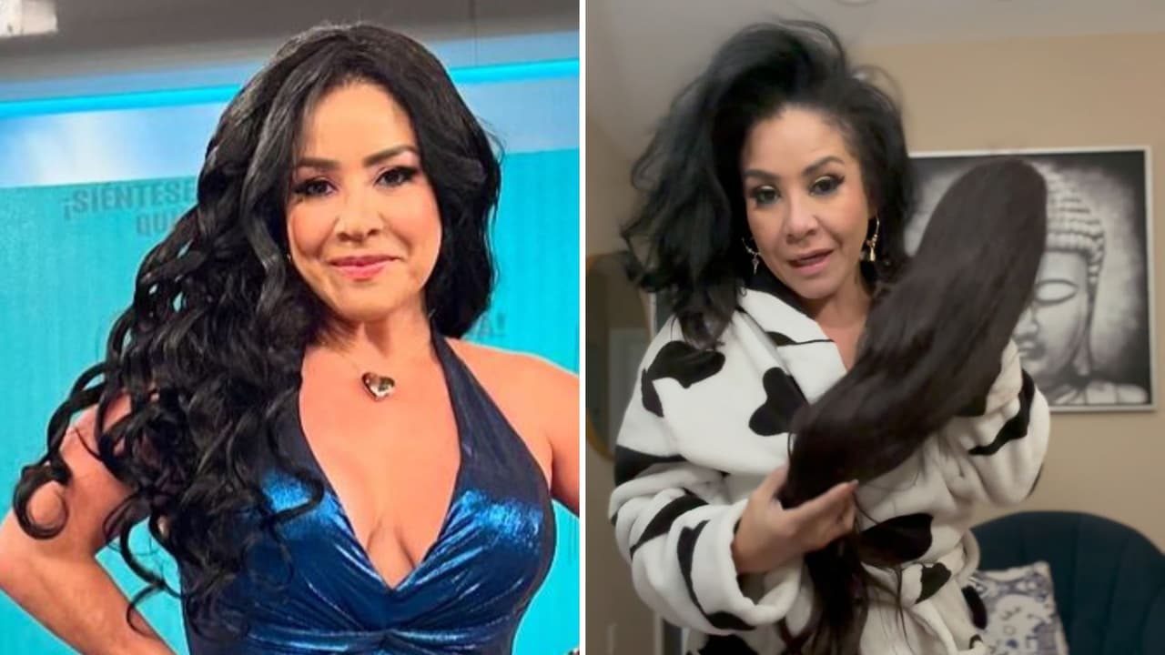 Carolina Sandoval se quita la peluca y muestra su cabello al natural tras críticas: "Soy igual de bella"