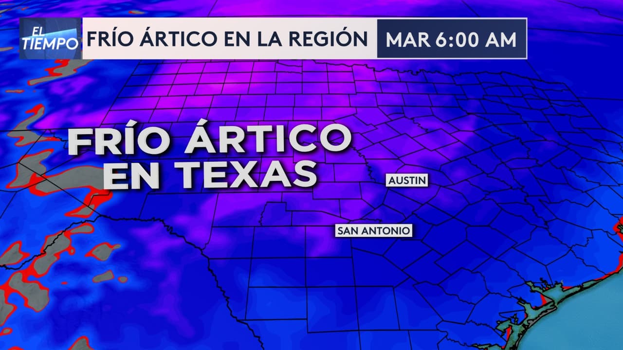 Frente frío podría traer las temperaturas más bajas de la temporada a Austin