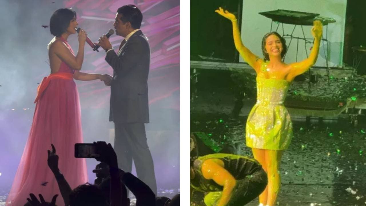 Ángela Aguilar en los Kids Choice Awards México 2024.