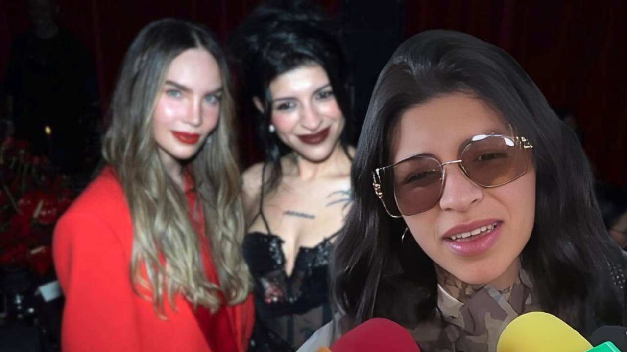 Molesta, Cazzu reacciona al encuentro con Belinda y responde si planean "tiradera" juntas