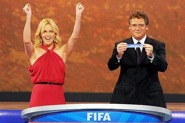 Sudáfrica abrió el sorteo saliendo del bombo uno, colocándose como cabeza de serie del Grupo A.