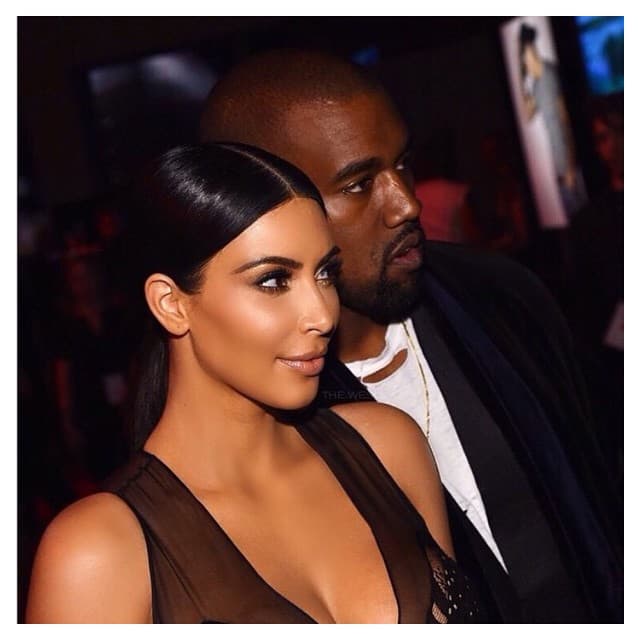 Las fotos más románticas de Kim y Kanye en la red.