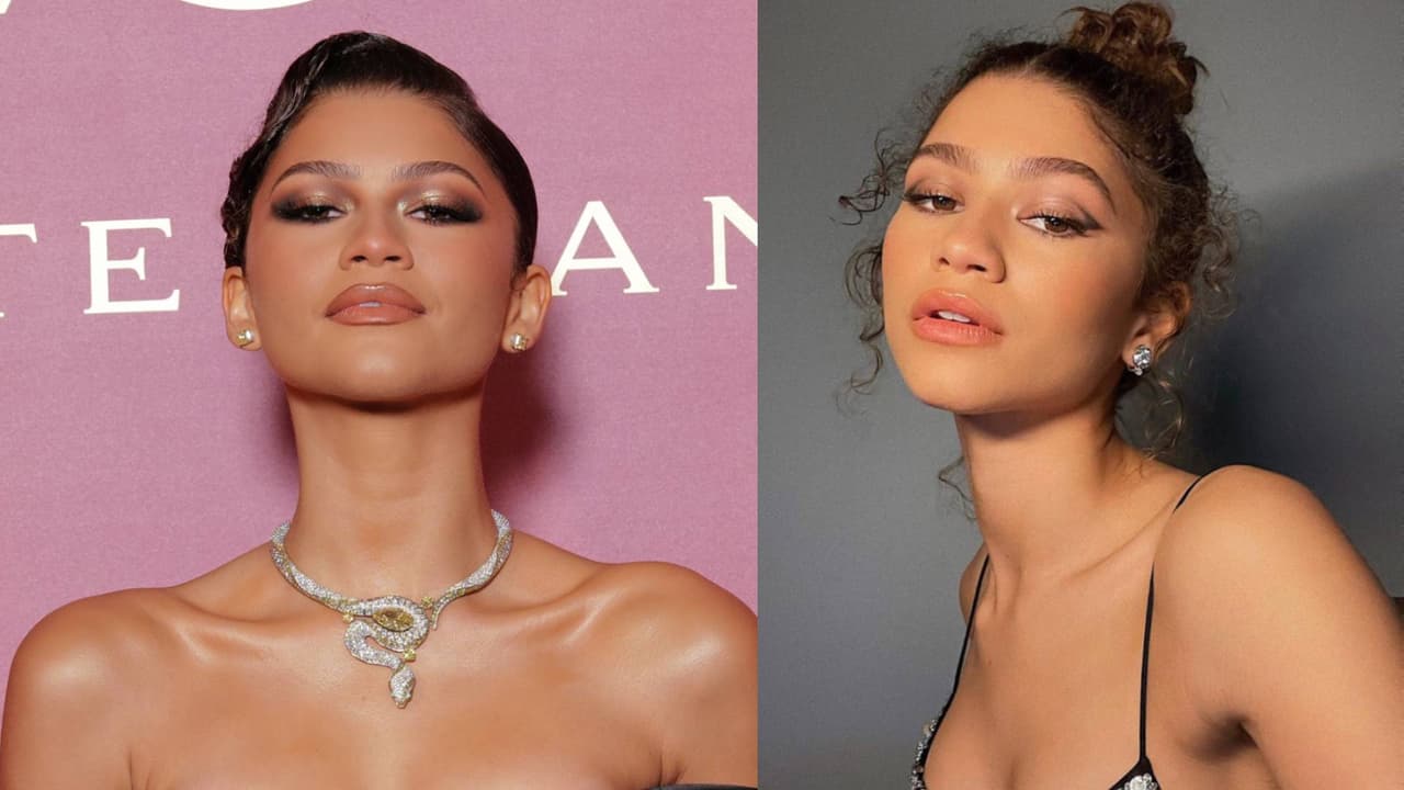 Zendaya luce impactante escote en evento de moda en París y fans enloquecen en redes